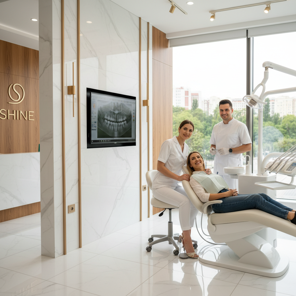 Рабочий процесс в клинике Shine Smile